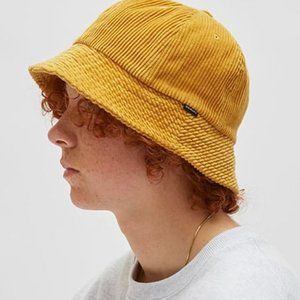 WKNDRS mustard corduroy bucket hat